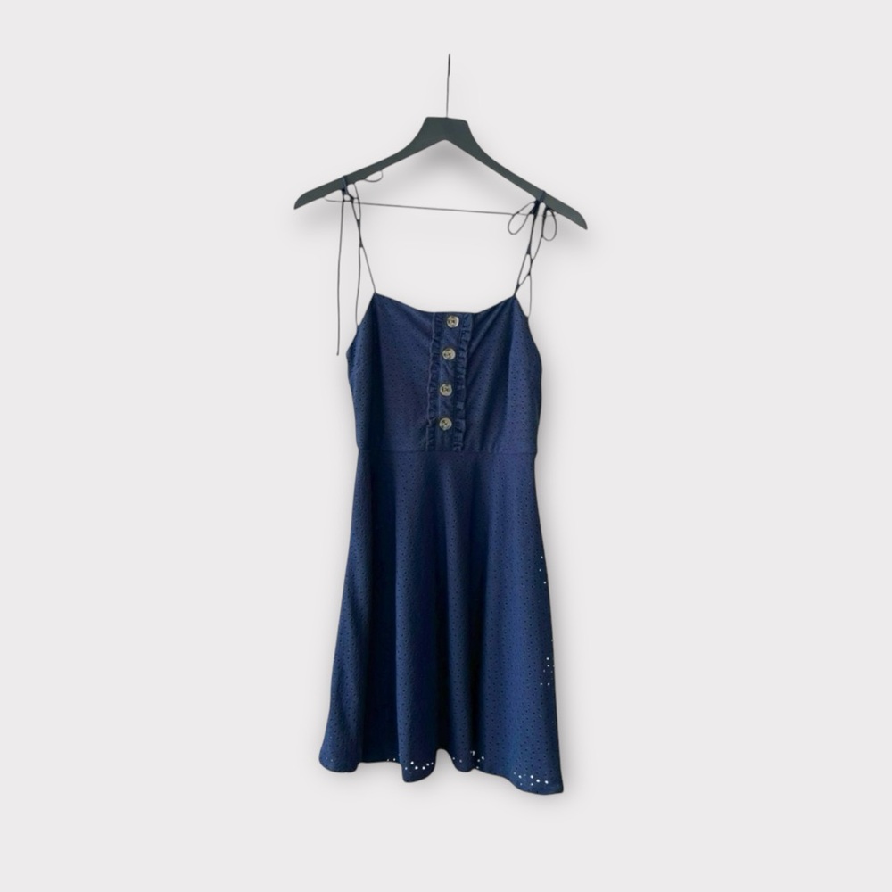 NWT Speechless sundress navy blue juniors